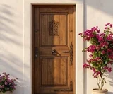 Porte en bois